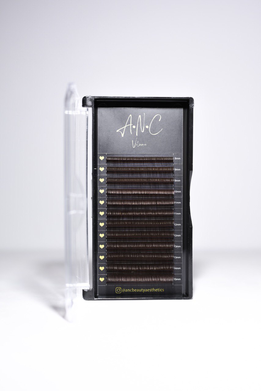 Brown Lash Tray 0.15